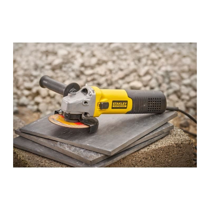 125mm 1-hand grinder - 1100W - Ø 125mm, 6 speeds from 3000 to 11000 r
