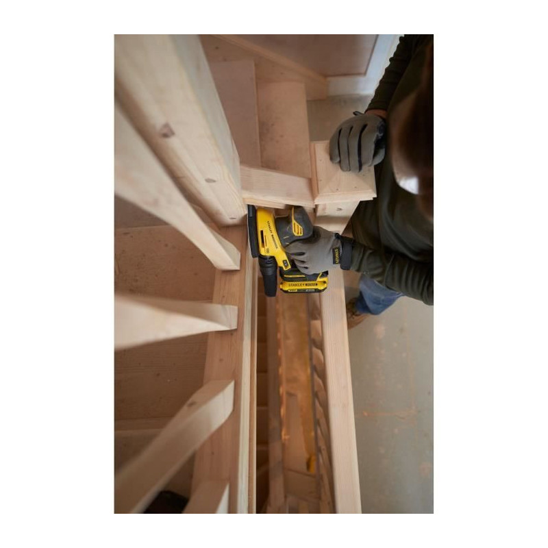 Finishing sander - STANLEY FATMAX V20 - SFMCW221B-XJ - Lithium battery