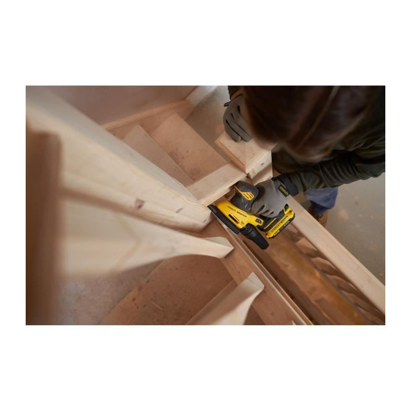 Finishing sander - STANLEY FATMAX V20 - SFMCW221B-XJ - Lithium battery