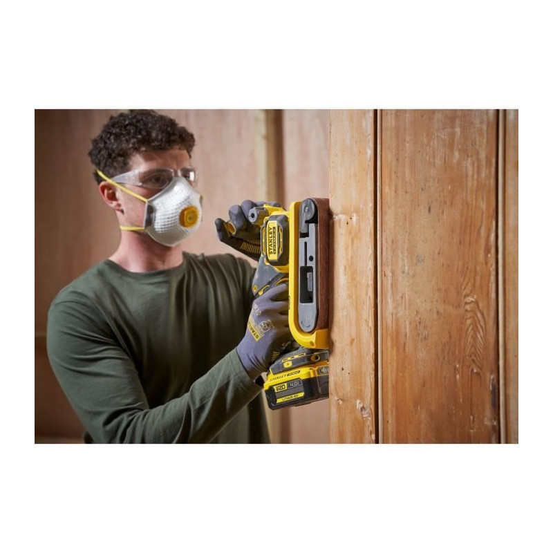Belt sander + 1 Abrasive - Lithium battery (without) - STANLEY FATMAX