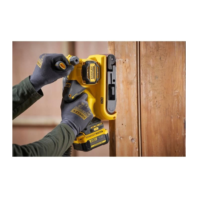 Belt sander + 1 Abrasive - Lithium battery (without) - STANLEY FATMAX