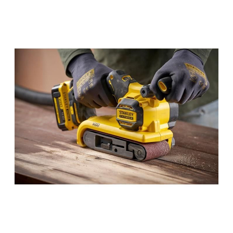 Belt sander + 1 Abrasive - Lithium battery (without) - STANLEY FATMAX