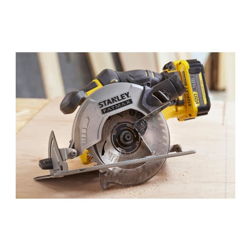 165mm Circular Saw - 18V - 16mm Bore, 4000 rpm - V20 Range - STANLEY F