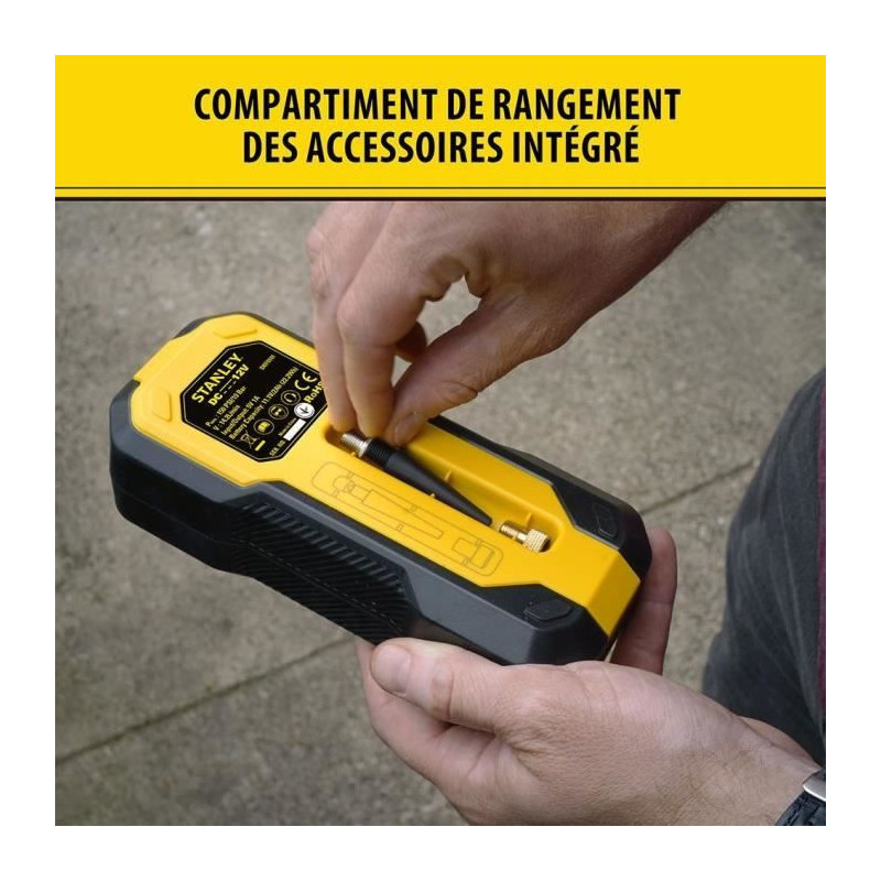 2-in-1 Inflator - STANLEY - 425001 - Without battery