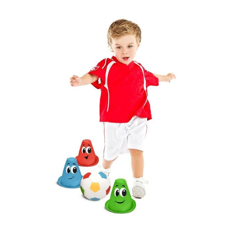 STAMP Pack Foot Ball And 3 Cones