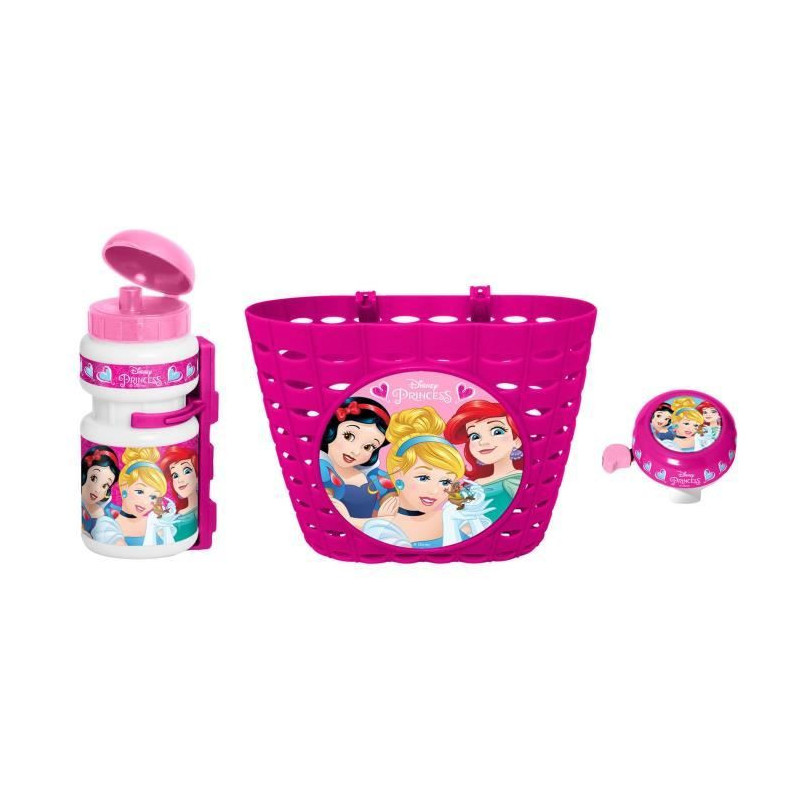 DISNEY PRINCESSES Basket + Can + Bell