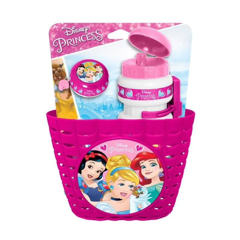 DISNEY PRINCESSES Basket + Can + Bell