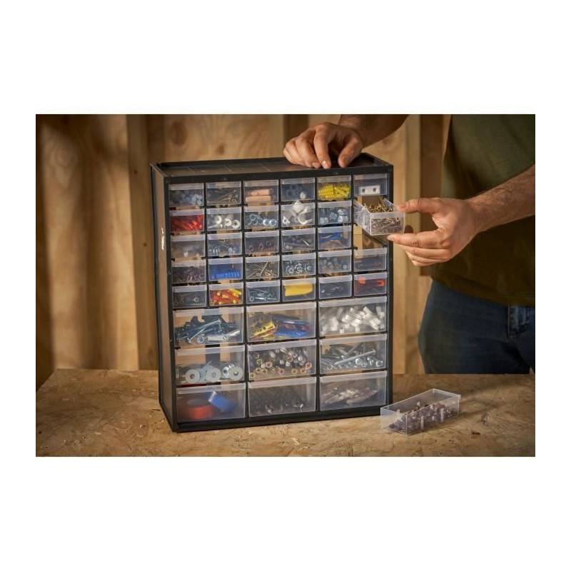 STANLEY Storage locker 39 empty compartments