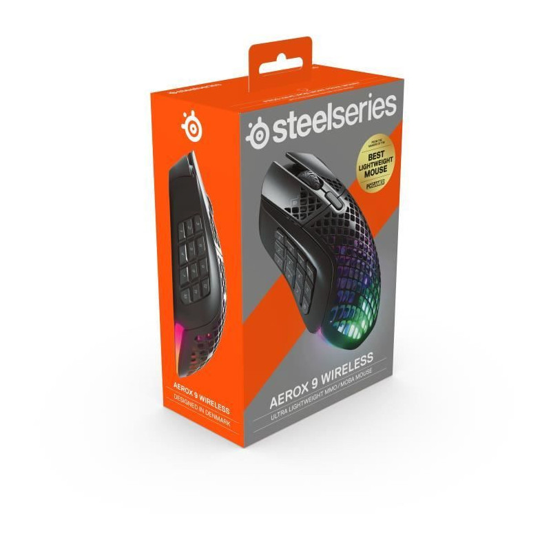 Gaming mouse - STEELSERIES - Aerox 9 Wireless Gaming Mouse