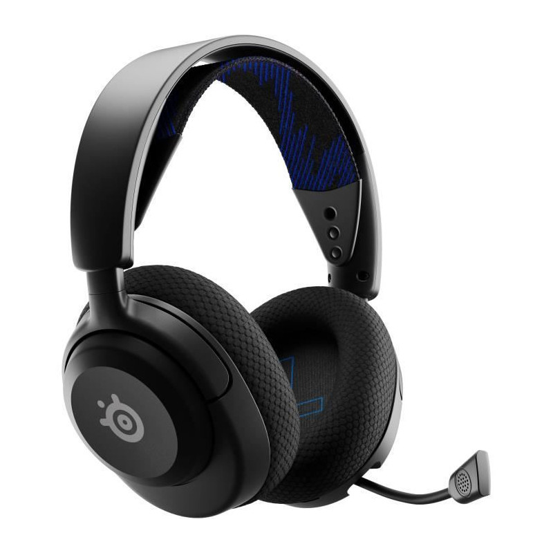 Wireless Gaming Headset - STEELSERIES - Arctis Nova 5P - Black - Clear