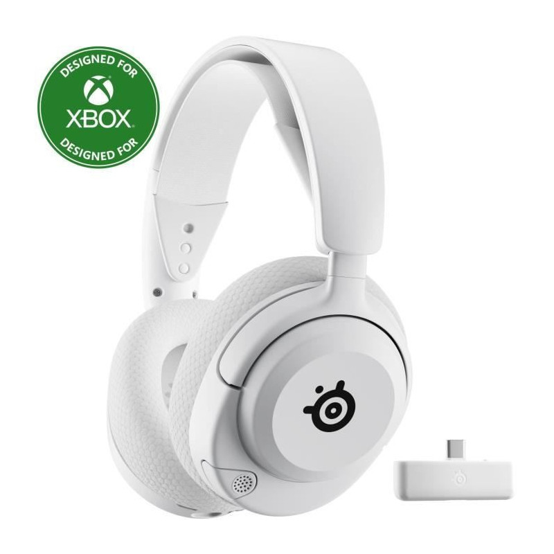 Wireless Gaming Headset - STEELSERIES - Arctis Nova 5X - White