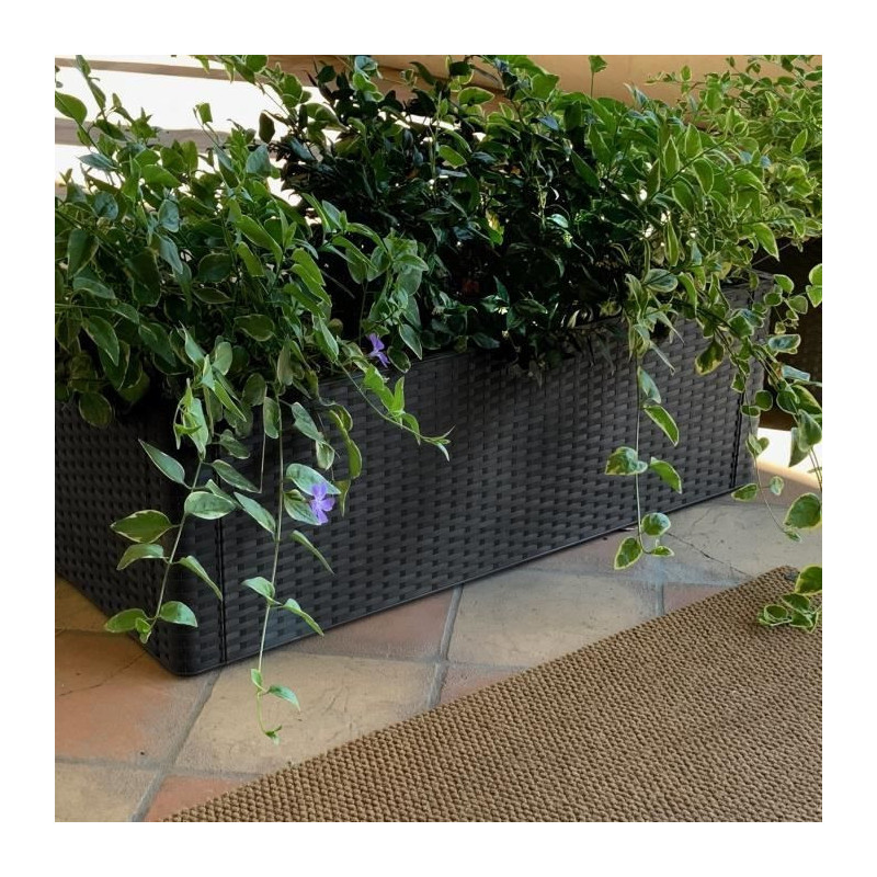 STEFANPLAST Natural Delux rectangular flower box - 100x43xH33cm - 90 +