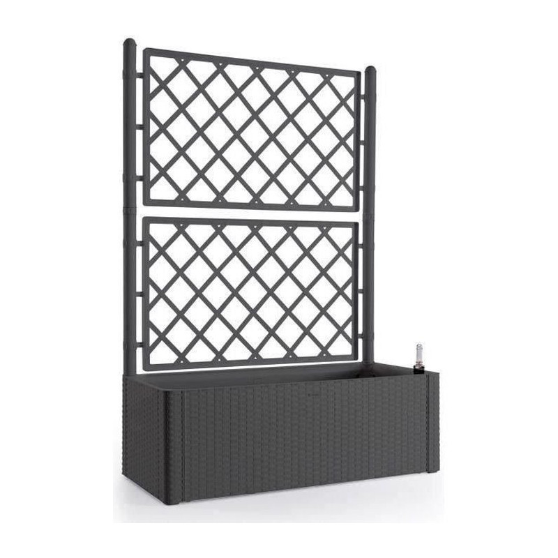 STEFANPLAST Natural Deluxe rectangular flower box with mesh - 100 x 43