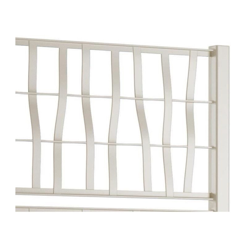 Ethica rectangular flower box 80 cm with chalk trellis