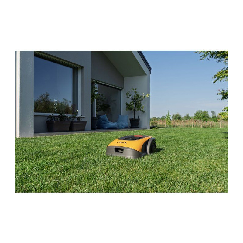 STIGA A 1000 autonomous robot lawn mower - Works with battery