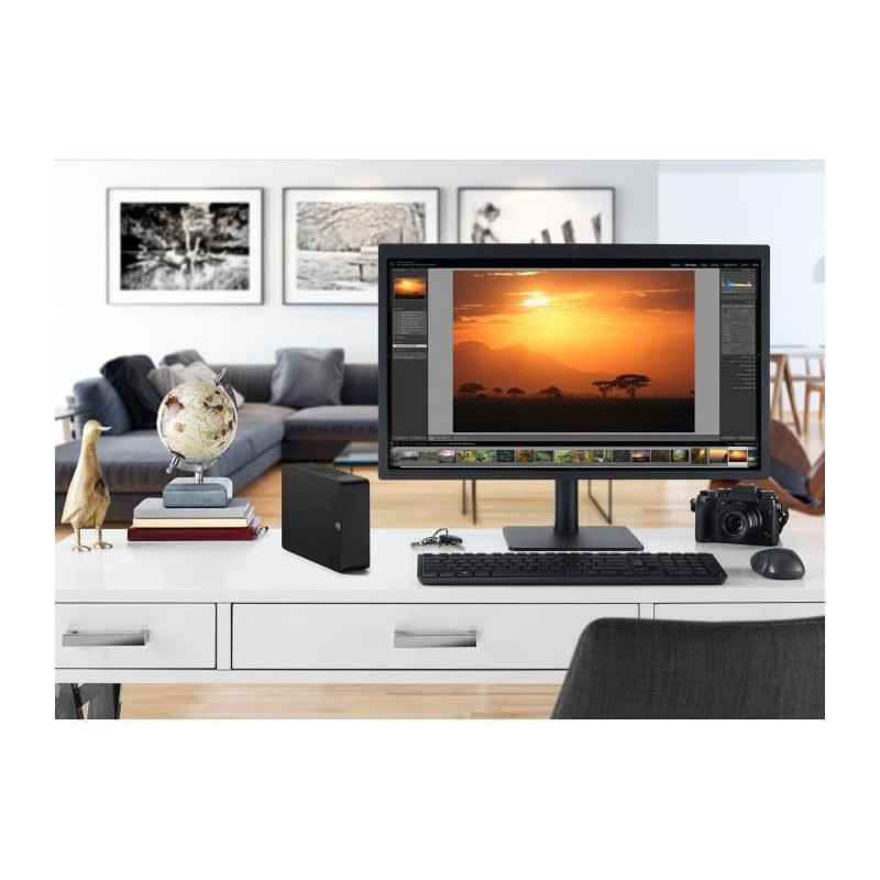 External Hard Drive - SEAGATE - Expansion Desktop - 8TB - USB 3.0 (STK