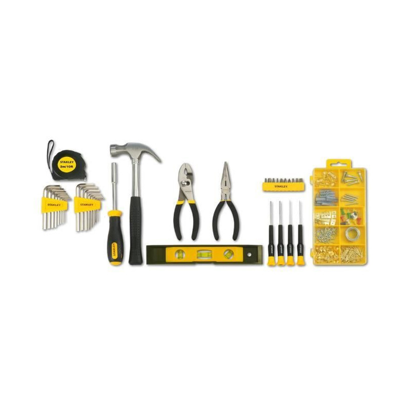 Tool box (38 pieces) Stanley - STMT0-74101