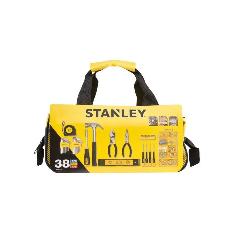 Tool box (38 pieces) Stanley - STMT0-74101