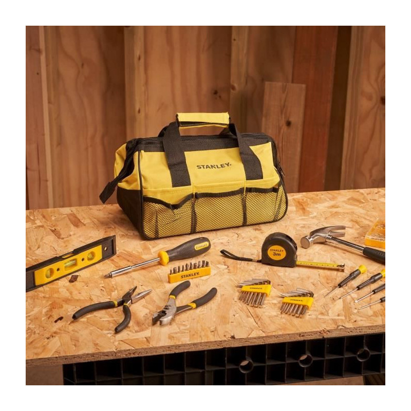 Tool box (38 pieces) Stanley - STMT0-74101