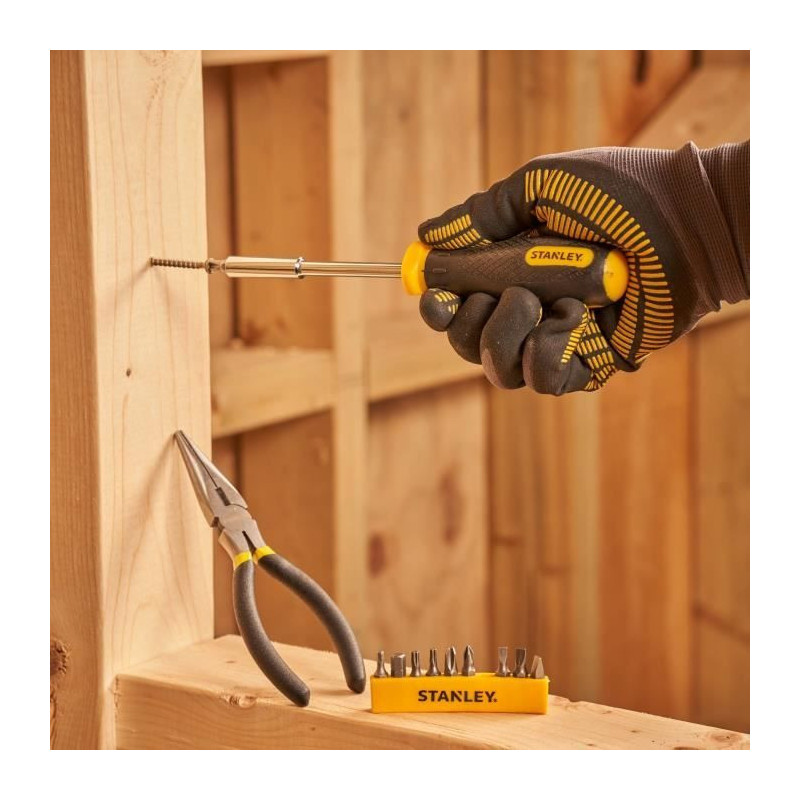 Tool box (38 pieces) Stanley - STMT0-74101