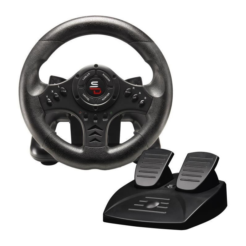 SUBSONIC - SV450 - Racing Wheel - Compatible Xbox Series, Switch, PS4,