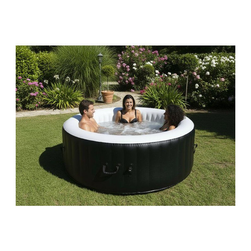 SUNSPA inflatable spa - AS04 - 185 x 65 cm - 4 places - round (deliver