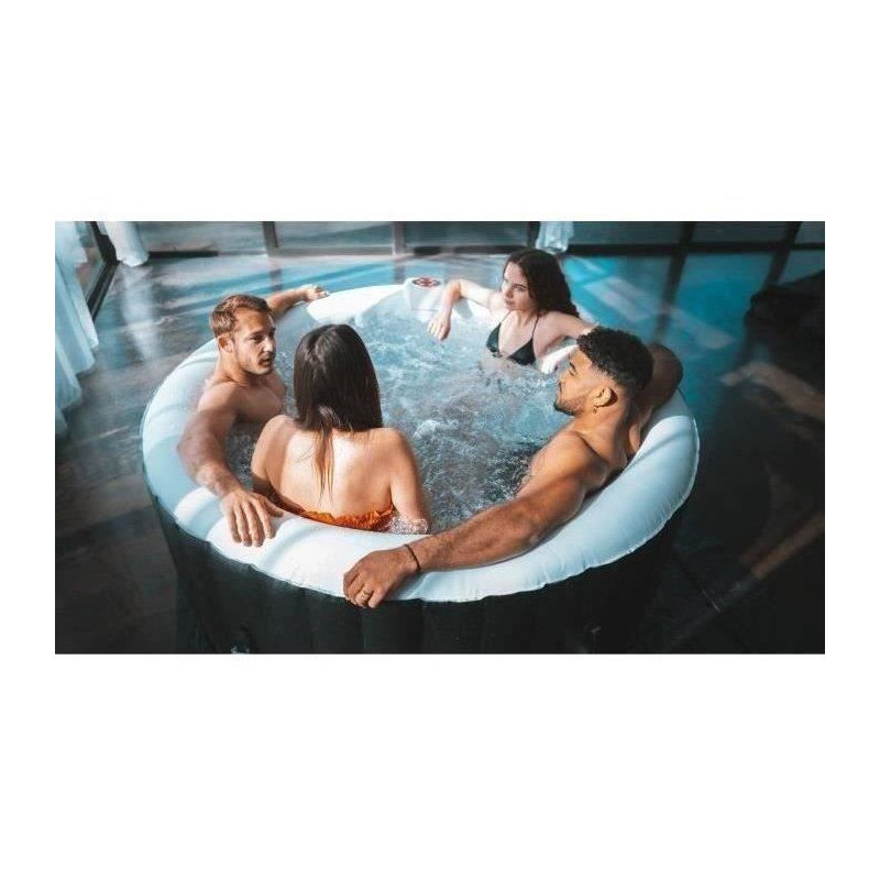 SUNSPA inflatable spa - AS04 - 185 x 65 cm - 4 places - round (deliver