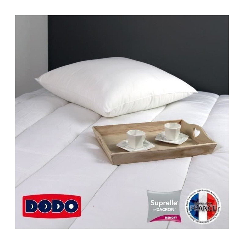 Dodo pillow with memory of suprelle memory 65x65cm