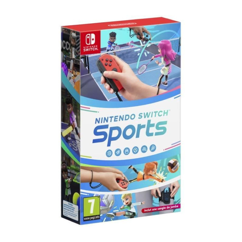 Nintendo Switch Sports (1 Leg Strap Included) - Nintendo Switch Game