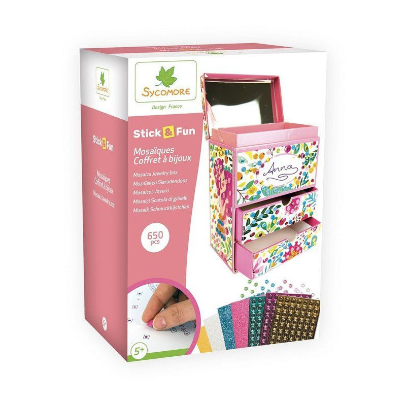 SYCOMORE - Dimensions 15.5 x 19.5 jewelry box Dimensions