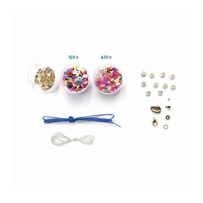 Sycomore - Create 7 Heishi Cobalt bracelets