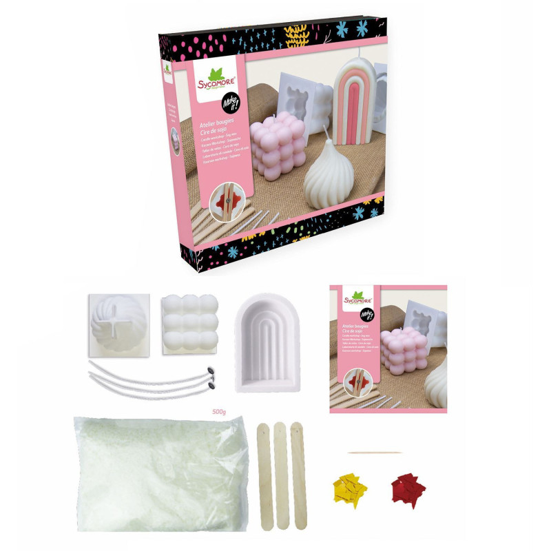 Sycomore - Realizes 5 candles soy wax