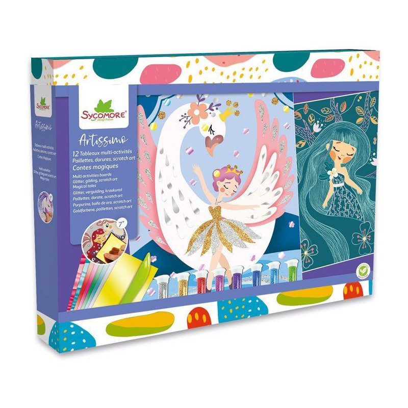 SYCOMORE - 12 Multi Activities - Magic Tales - Multicolores