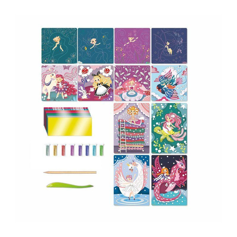 SYCOMORE - 12 Multi Activities - Magic Tales - Multicolores