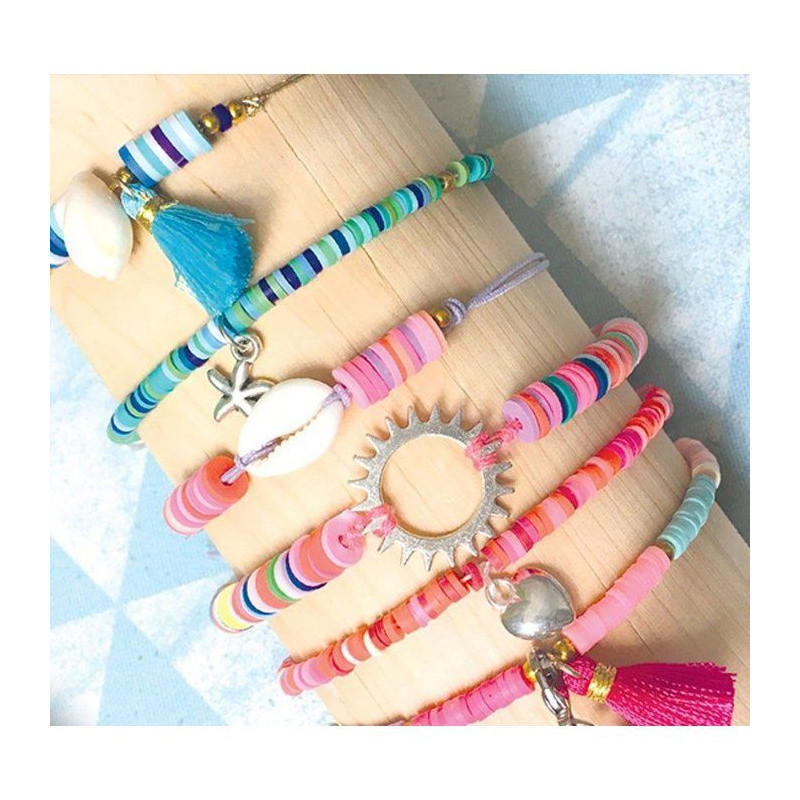 Sycomore - Create 6 Heishi bracelets
