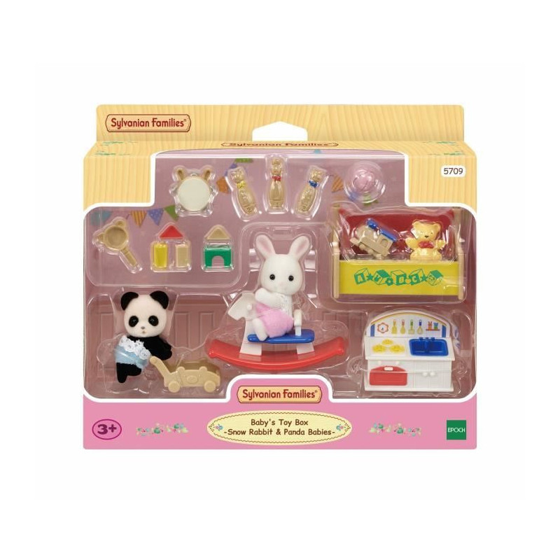 Miniature figures - SYLVANIAN FAMILIES - 5709 - The babies' toy box