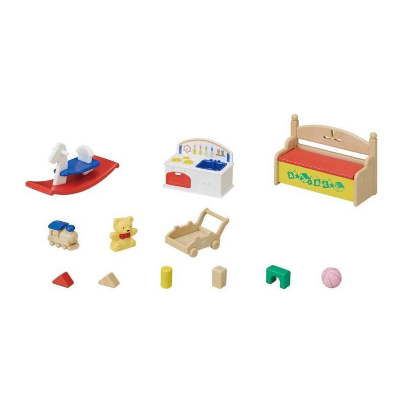 Miniature figures - SYLVANIAN FAMILIES - 5709 - The babies' toy box