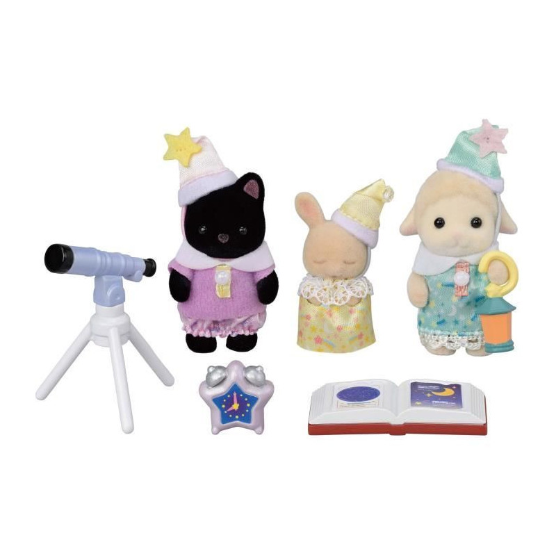 SYLVANIAN FAMILIES 5750 - The Baby Trio Pajama Party