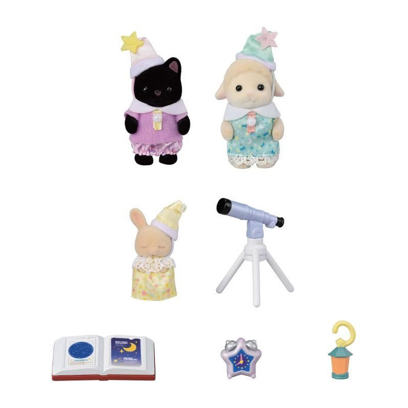 SYLVANIAN FAMILIES 5750 - The Baby Trio Pajama Party