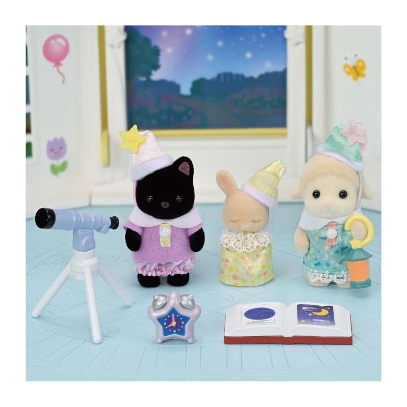 SYLVANIAN FAMILIES 5750 - The Baby Trio Pajama Party