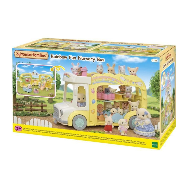 SYLVANIAN FAMILIES 5744 - The bus and its playground