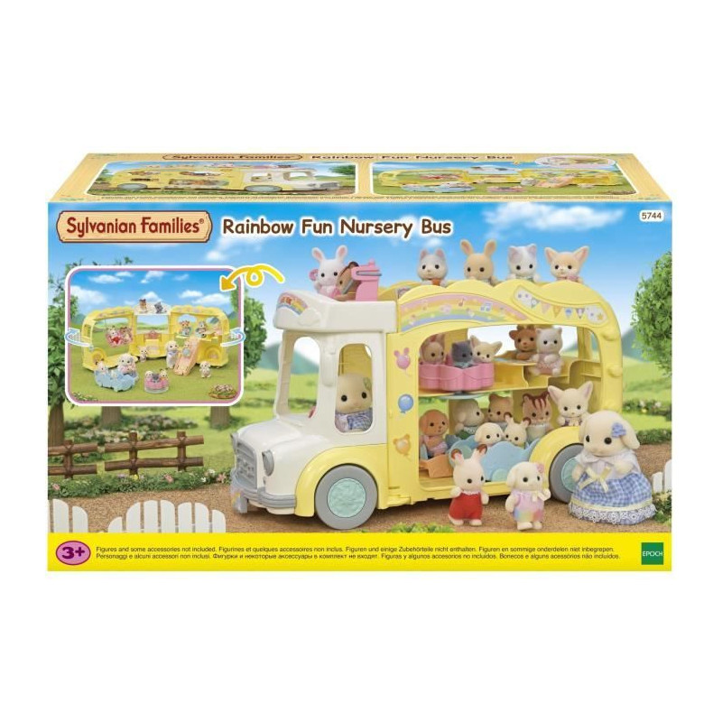 SYLVANIAN FAMILIES 5744 - The bus and its playground