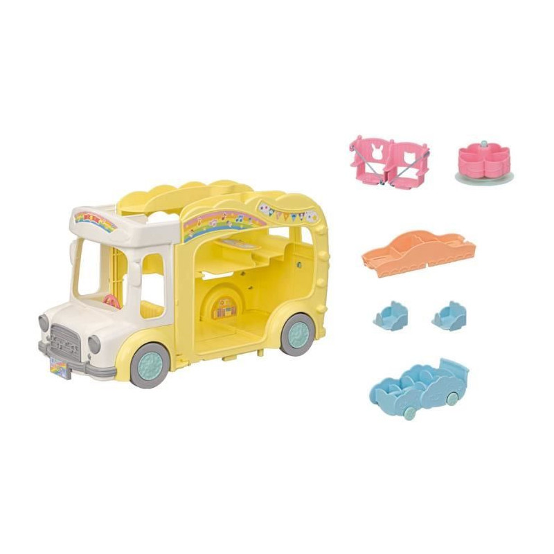 SYLVANIAN FAMILIES 5744 - The bus and its playground