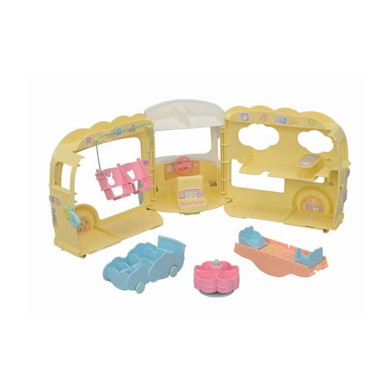 SYLVANIAN FAMILIES 5744 - The bus and its playground