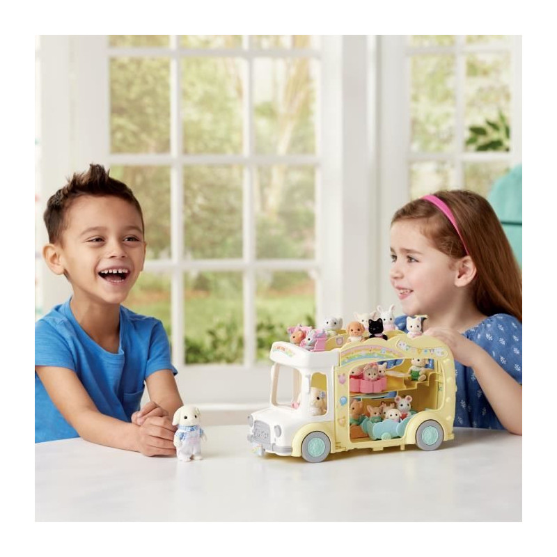 SYLVANIAN FAMILIES 5744 - The bus and its playground
