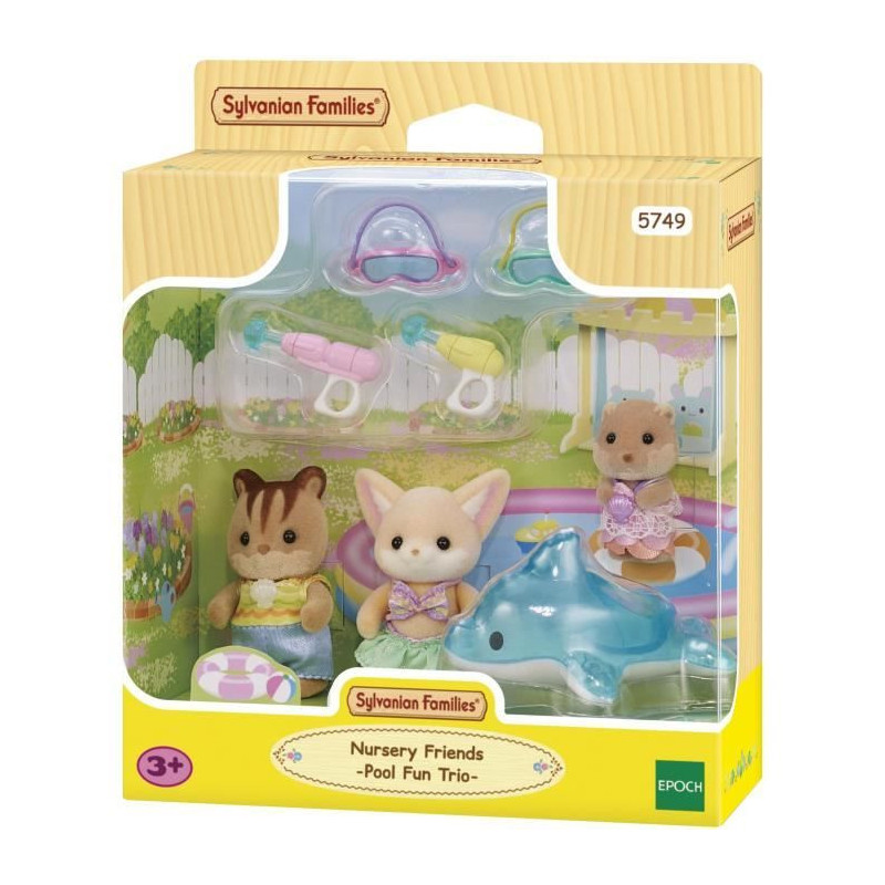 SYLVANIAN FAMILIES 5749 - The Baby Trio at the Pool