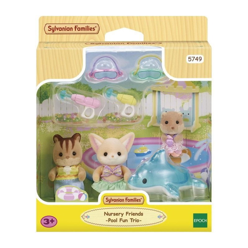 SYLVANIAN FAMILIES 5749 - The Baby Trio at the Pool