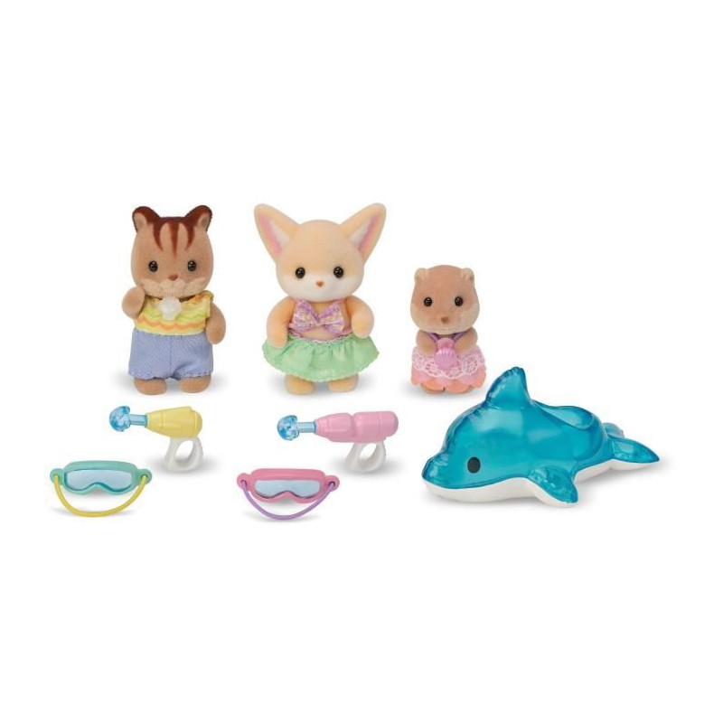 SYLVANIAN FAMILIES 5749 - The Baby Trio at the Pool