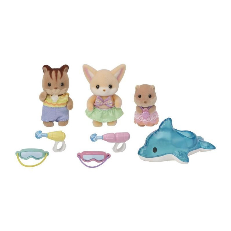 SYLVANIAN FAMILIES 5749 - The Baby Trio at the Pool