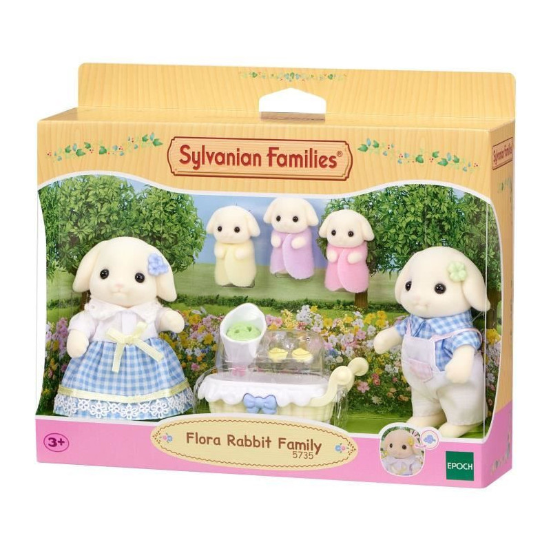 SYLVANIAN FAMILIES 5735 - The Lop-eared Rabbit Family